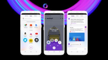 Opera выпускает новый мобильный браузер Opera Touch