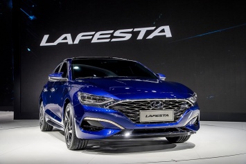 Hyundai Lafesta, дебютировавшая в Китае, напомнила A7 и Mustang