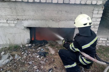 В Северодонецке в подвальном помещении произошел пожар