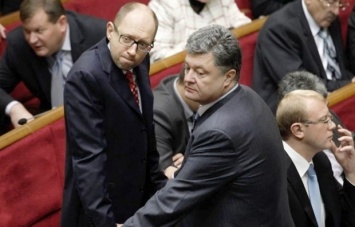 Порошенко и Яценюк возглавили рейтинг недоверия украинцев