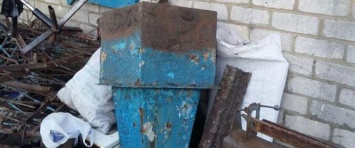 В Лисичанске местные жители пытались сдать на металлом украденный памятник