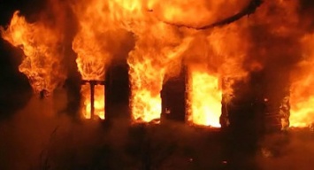 В Кременчугском районе горел дом местного предпринимателя