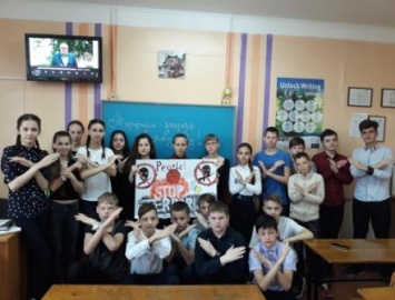 Одесских школьников обучали правильным действиям в случае теракта