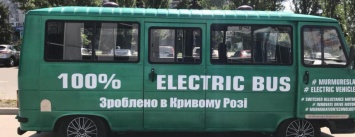 Криворожские инженеры разработали первую в Украине электромаршрутку (ФОТО)