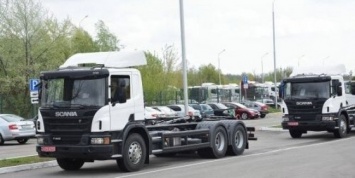 Scania поставила в Украину новую спецтехнику