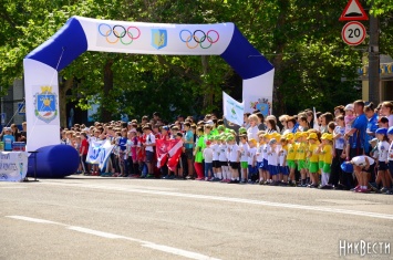 В Николаеве масштабно отметили Олимпийский день