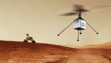 NASA отправит на Марс дистанционно управляемый вертолет со скоростным винтом