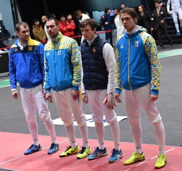 Сборная Украины по фехтованию завоевала «бронзу» этапа Кубка мира в Париже