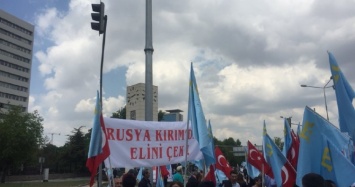 В Анкаре прошел митинг, посвященный памяти жертв геноцида крымскотатарского народа