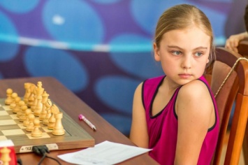 У юной николаевской шахматистики Софии Святовой «бронза» чемпионата Украины