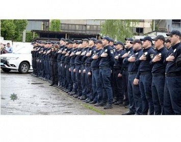 Управление патрульной полиции в городах Краматорске и Славянске отпраздновало вторую годовщину работы