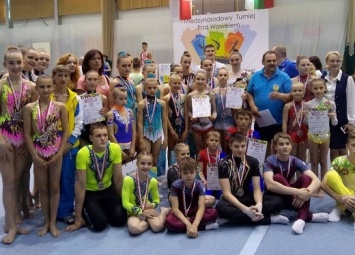 Одесские спортсмены - победители международного турнира по спортивной акробатике
