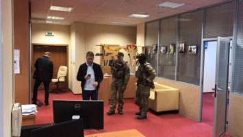 Силовики показали, что нашли в офисе "РИА Новости-Украина"