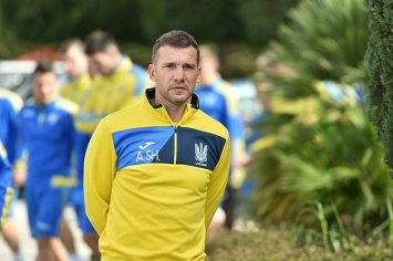 Андрей Шевченко вызвал 25 футболистов в сборную Украины