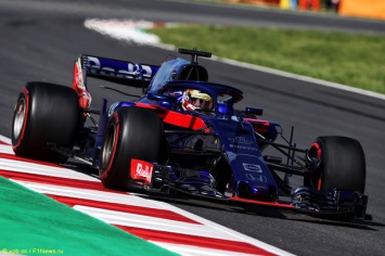 На тестах Toro Rosso не обошлось без проблем