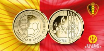 У красных дьяволов будет своя монета в 2,5 евро для чемпионата мира 2018 года