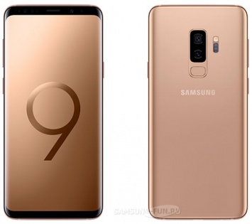 Samsung представила два новых цвета для своих Galaxy S9 and S9 Plus: сияющий Sunrise Gold и роскошный Burgundy Red