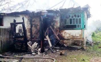 В Черниговской области 5-летний ребенок случайно поджег дом