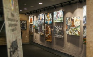 В Музее АТО открылась картинная выставка о Донбассе (ФОТОРЕПОРТАЖ)