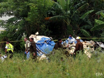 Опубликованы кадры с места крушения Boeing 737 на Кубе. Видео