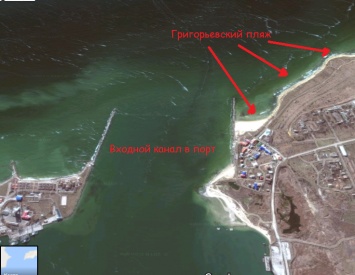 Люди в опасности: стихийный пляж в курортной Григорьевке закрывается