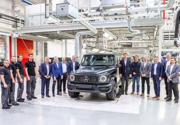 Mercedes-Benz начал производство нового G-Class