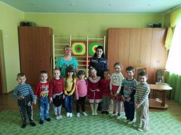 Спасатели Краматорска ходили в гости к дошколятам