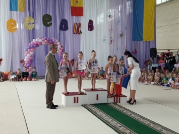 Призерами международного турнира по спортивной гимнастике стали одесские спортсменки