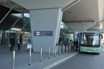В аэропорту Борисполь оборудуют временные автобусные станции