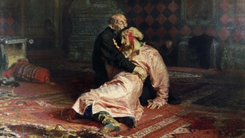 В Третьяковке мужчина повредил картину Репина "Иван Грозный убивает своего сына"