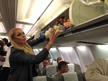 Наглость Волочковой в самолете стала причиной скандала