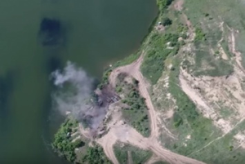 На Светлодарской дуге бойцы ВСУ уничтожили минометную батарею боевиков на позиции "Слив"