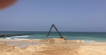 Израиль строит морской барьер на границе с сектором Газа