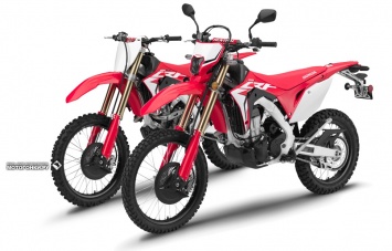 Honda CRF450L и CRF250RX - две новые модели мотоциклов для современного эндуро