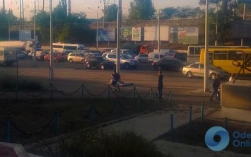Состояние на дорогах Одессы утром 29 мая