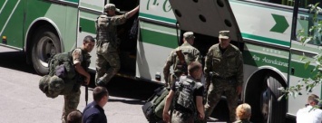 Рота полиции «Чернигов» отправилась на Донбасс