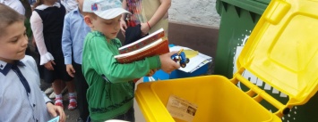 В Донецкой области стартовал экологический флешмоб: дети учатся европейским практикам (ФОТО)