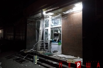 В Кропивницком воры вскрывали банкомат, а взорвали отделение банка