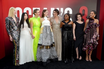 Кейт Бланшетт, Сандра Баллок, Рианна, Джиджи Хадид и другие на премьере фильма "8 подруг Оушена" в Нью-ЙОрке