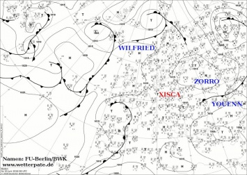 Синоптик показала карту антициклона Зорро, который защищает Украину от дождей и гроз