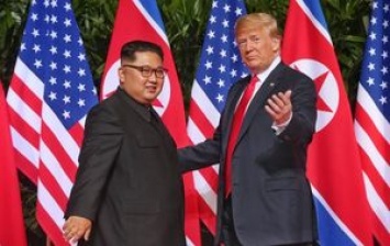 В Сингапуре проходит встреча Дональда Трампа и Ким Чен Ына