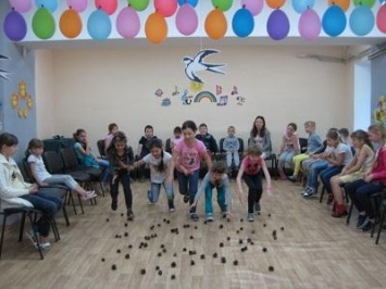 В Краматорске подростки соревновались в экологической игре