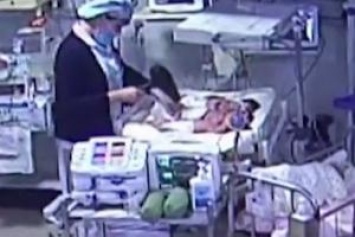В Китае младенец остался без ноги из-за рассеянной медсестры