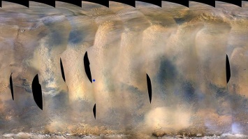 Сильная песчаная буря на Марсе "убила" связь NASA с Opportunity