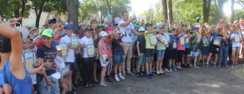В Мирнограде отметили День олимпийского бега