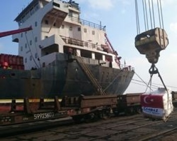 Украинские порты сократили перевалку грузов