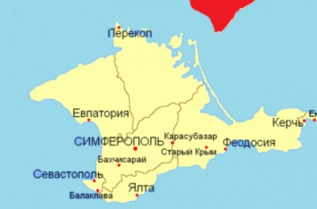 Генерал призвал отрезать Крым