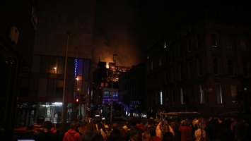 В шотландском Глазго горит Школа искусств