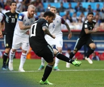 ЧМ 2018: незабитый пенальти Месси стоил Аргентине победы над Исландией