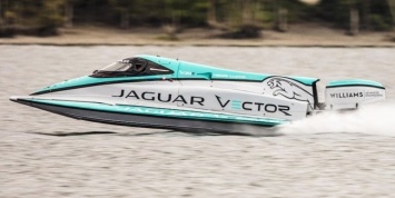 Jaguar установил рекорд скорости на воде